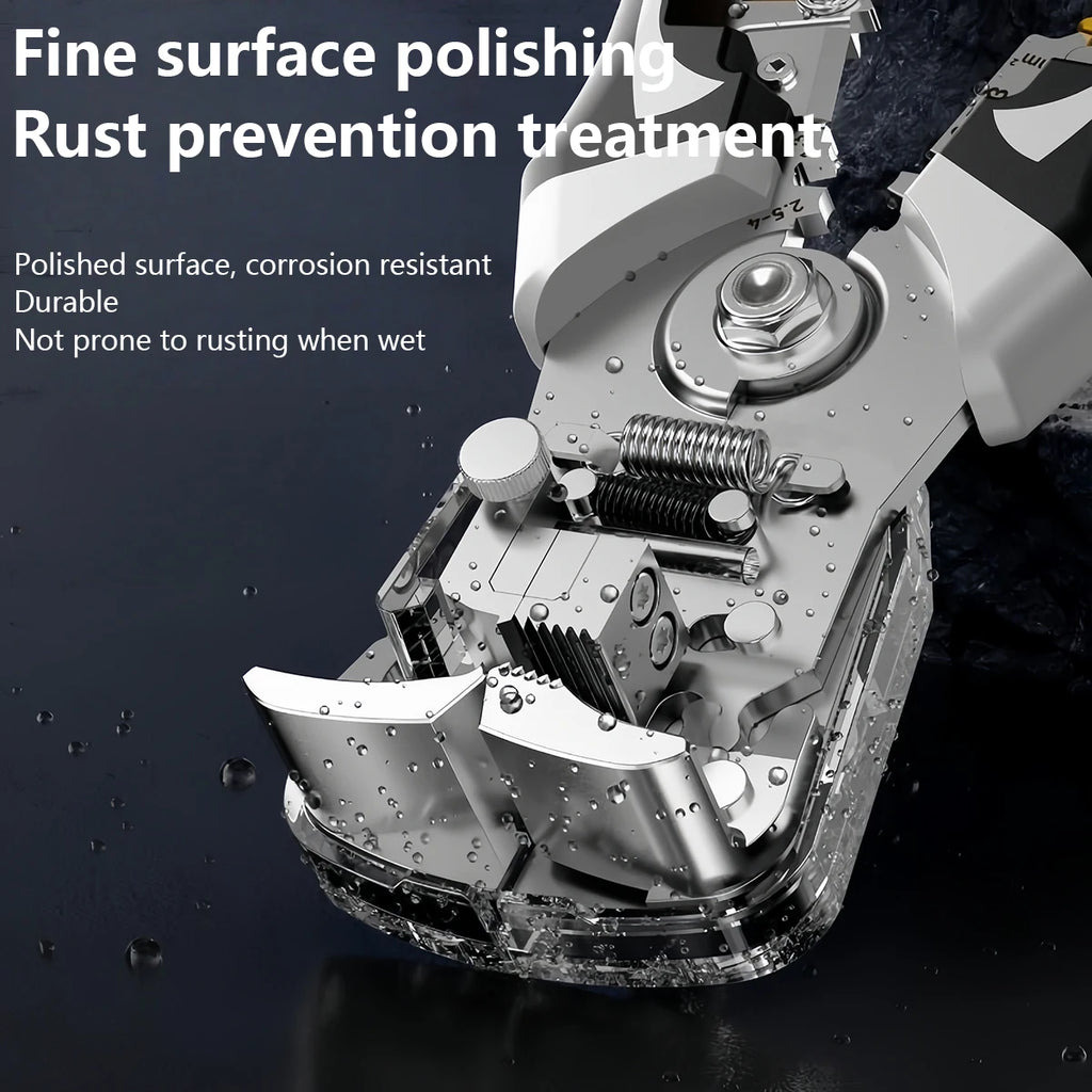 Adjustable Automatic Wire Stripper & Crimping Pliers