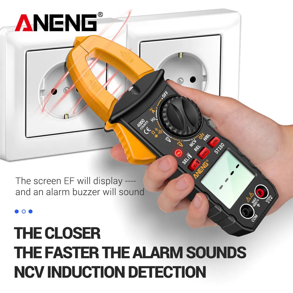 ANENG ST180 Digital Clamp Meter - AC/DC Voltage & Current Tester - image 6