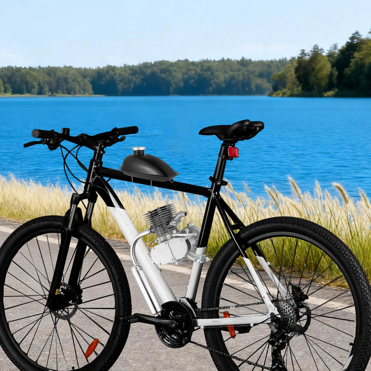 100cc 2-Stroke Gas Engine Kit for 26-28 Inch Bicycles