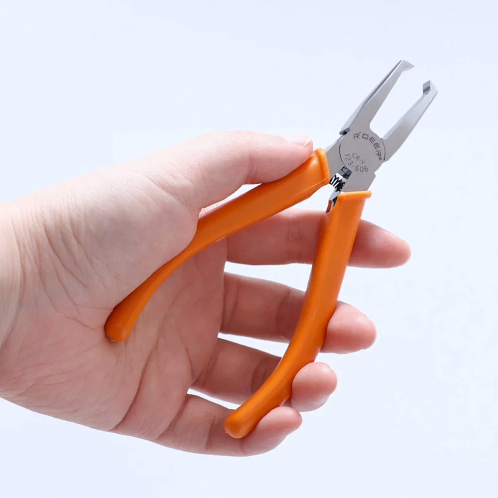 90° Flush Jaw Pliers 4/6/8/10mm CR-V Nipper for Plastic Sprue - image 5