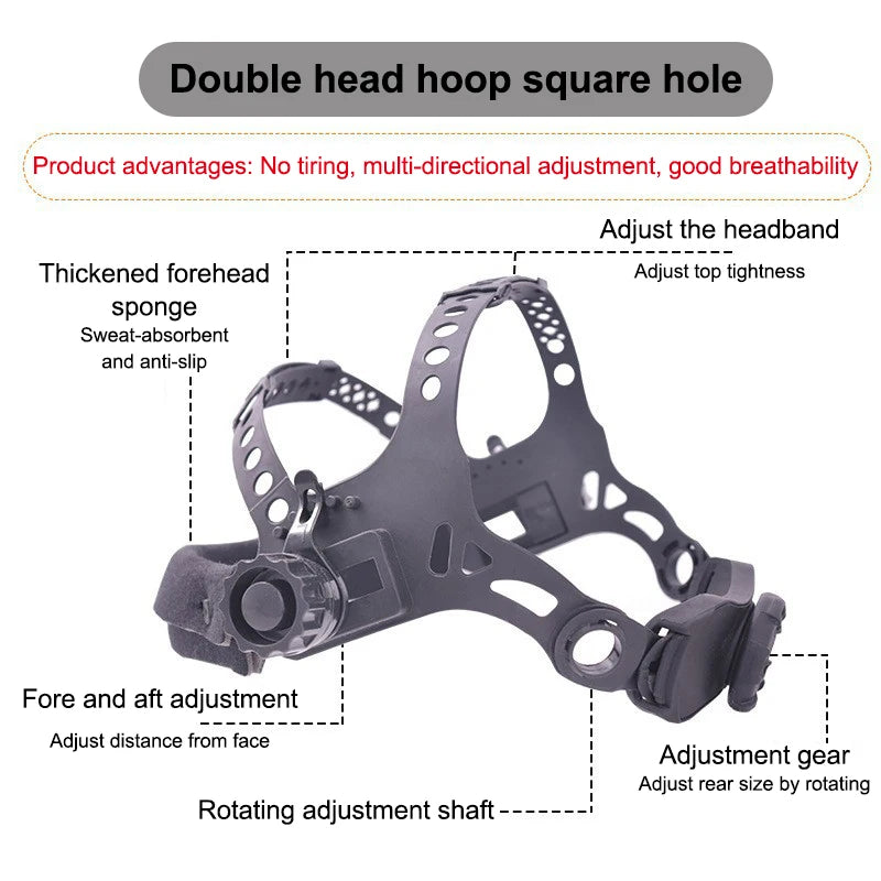 Adjustable Welding Helmet Headgear Head Band, Welder Mask Accessories