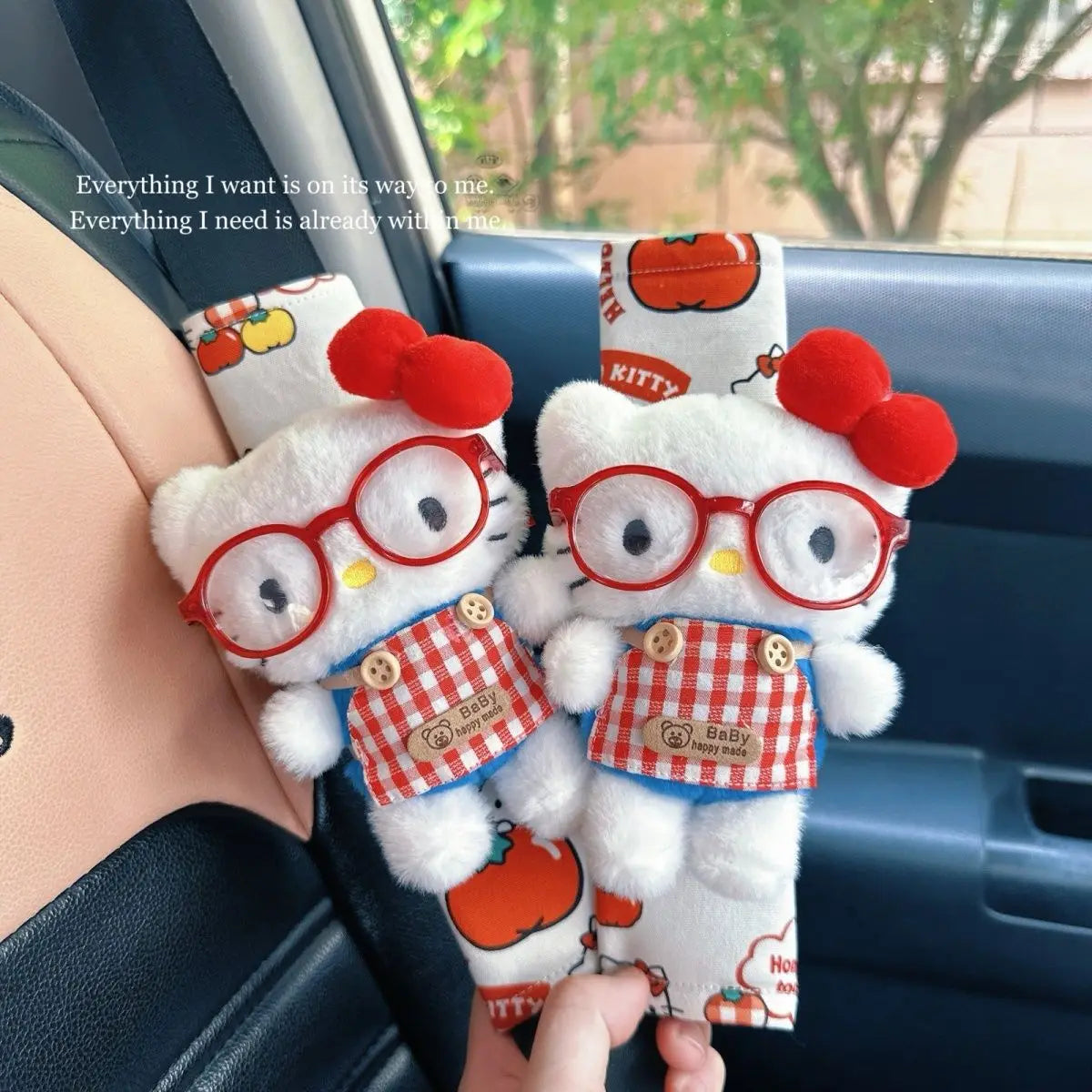 Hello Kitty Seat Belt Shoulder Pad Cover