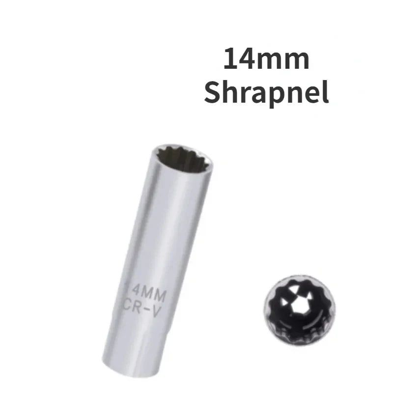 Magnetic Spark Plug Socket Wrench, 14mm & 16mm Universal Removal Tool