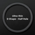 Breathable Ultra-Thin Leather Universal Steering Wheel Cover 37-38cm - image 9