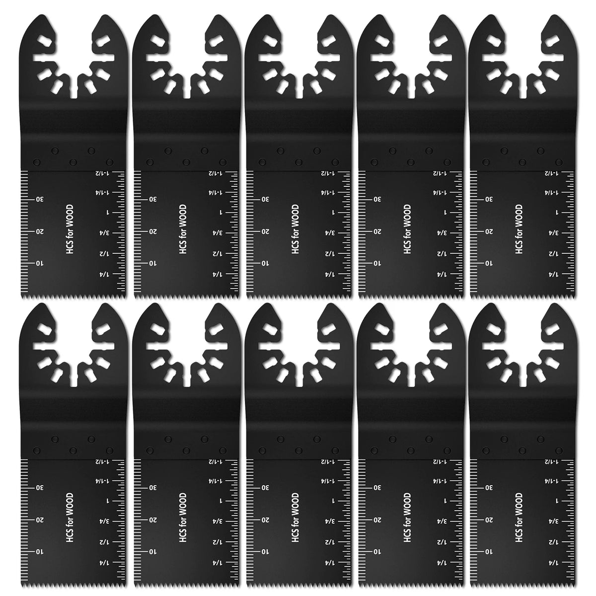 Oscillating Multi-Tool Saw Blades for Wood & Metal, 10/60/100 Pieces