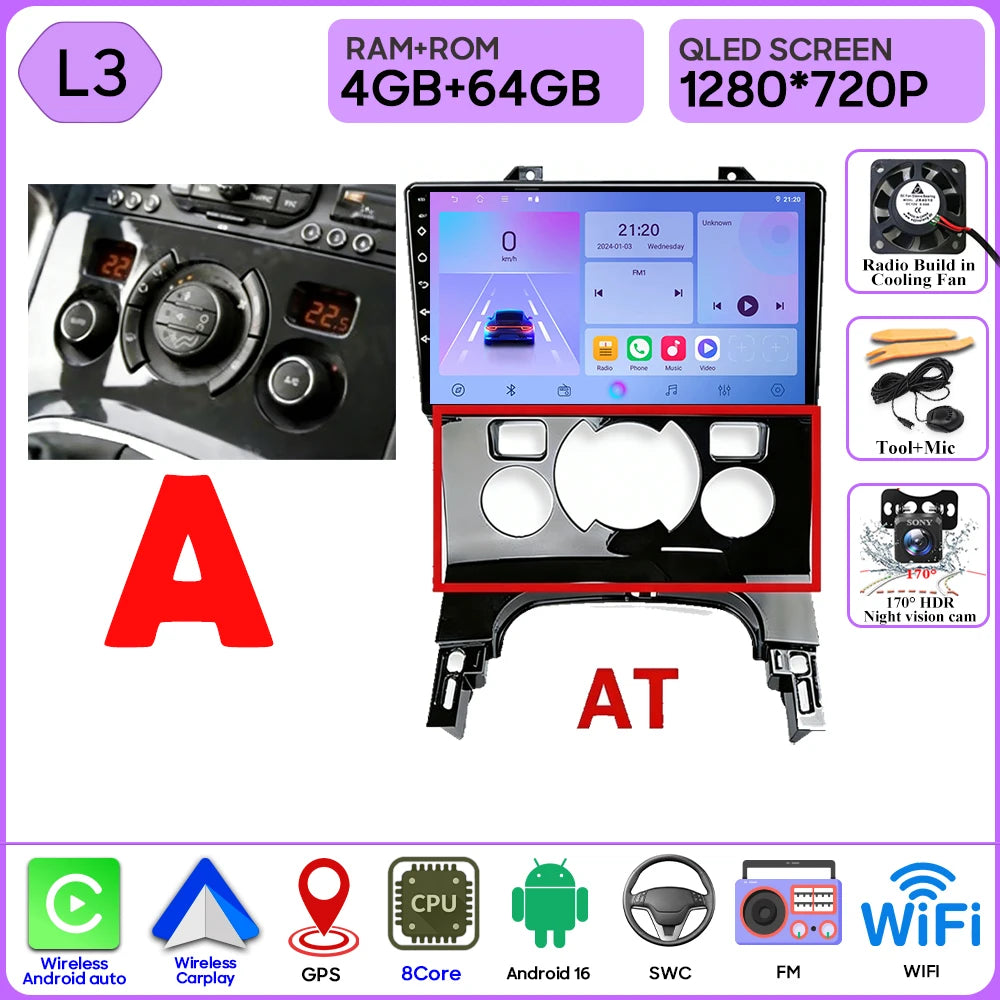 9-Inch Multimedia System for Peugeot 3008/5008 with CarPlay - image 19