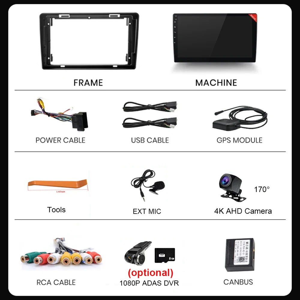 9" Android 16 Car Radio + CarPlay for Citroen Berlingo/Peugeot Partner - image 6