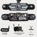 4-Channel 360° Dash Cam with 1080p Night Vision & Parking Monitor - image 7