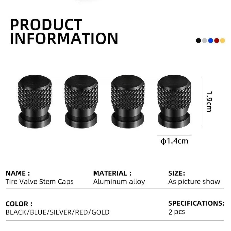 Tire Valve Stem Caps for Hyundai Tucson - image 4