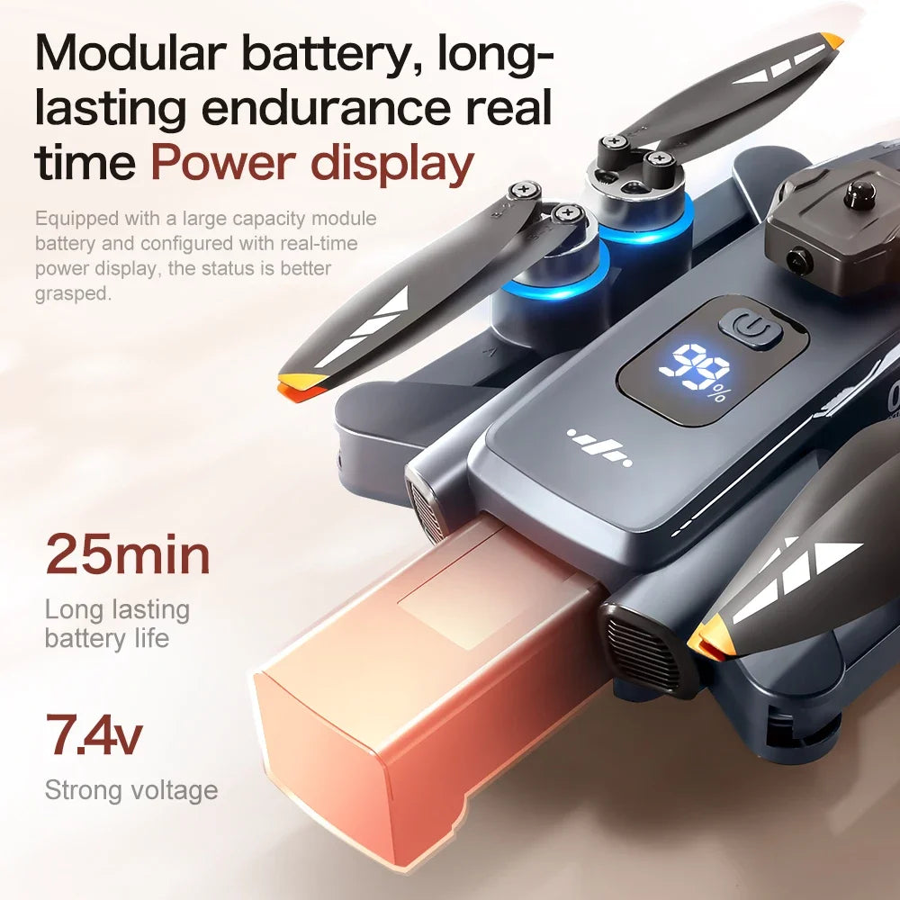 Lenovo XT808 GPS Drone 8K Foldable FPV Brushless Quadcopter - image 4