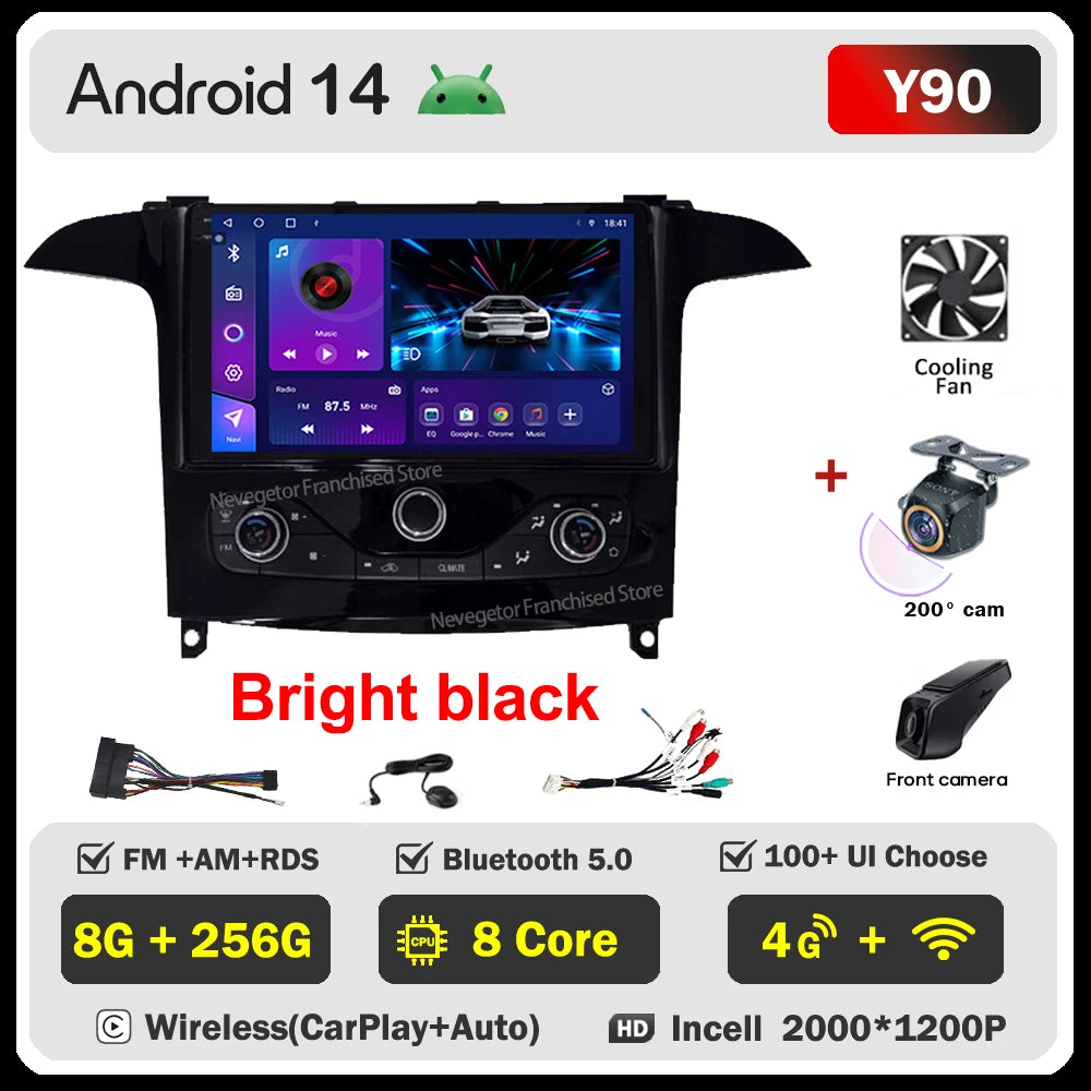 Android 16 9-Inch Car Multimedia Player for Ford S-MAX & Galaxy - image 10