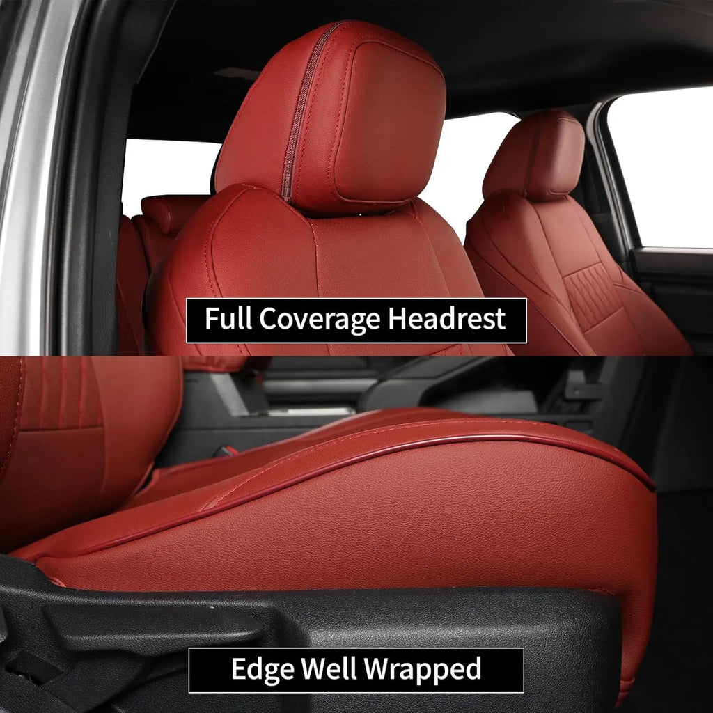 Custom Fit Seat Covers for Toyota Tacoma 2024-2026, Full Set