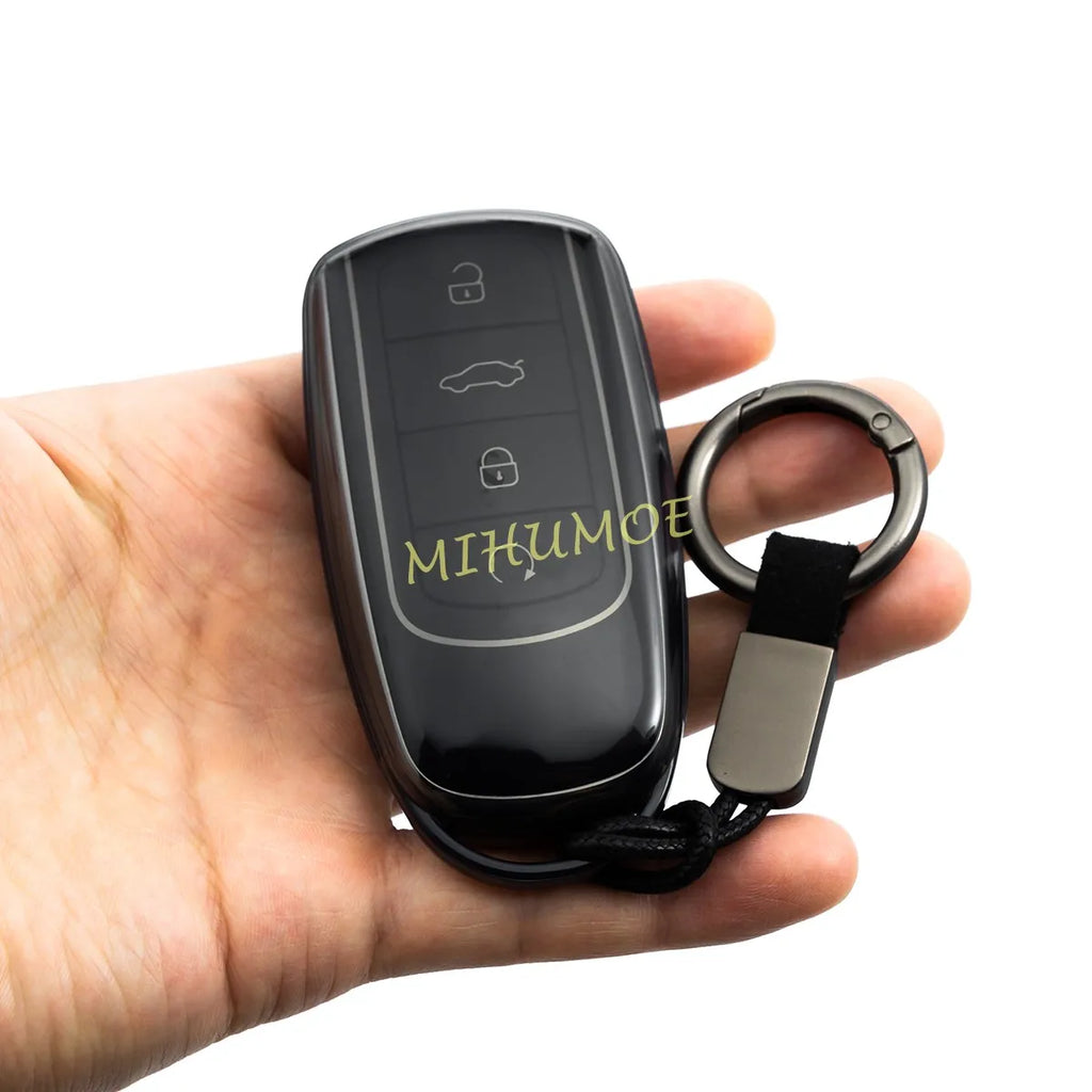 Key Fob Cover Case Compatible with Chery Tiggo 7, Tiggo 8 Pro, Omoda 5 & More