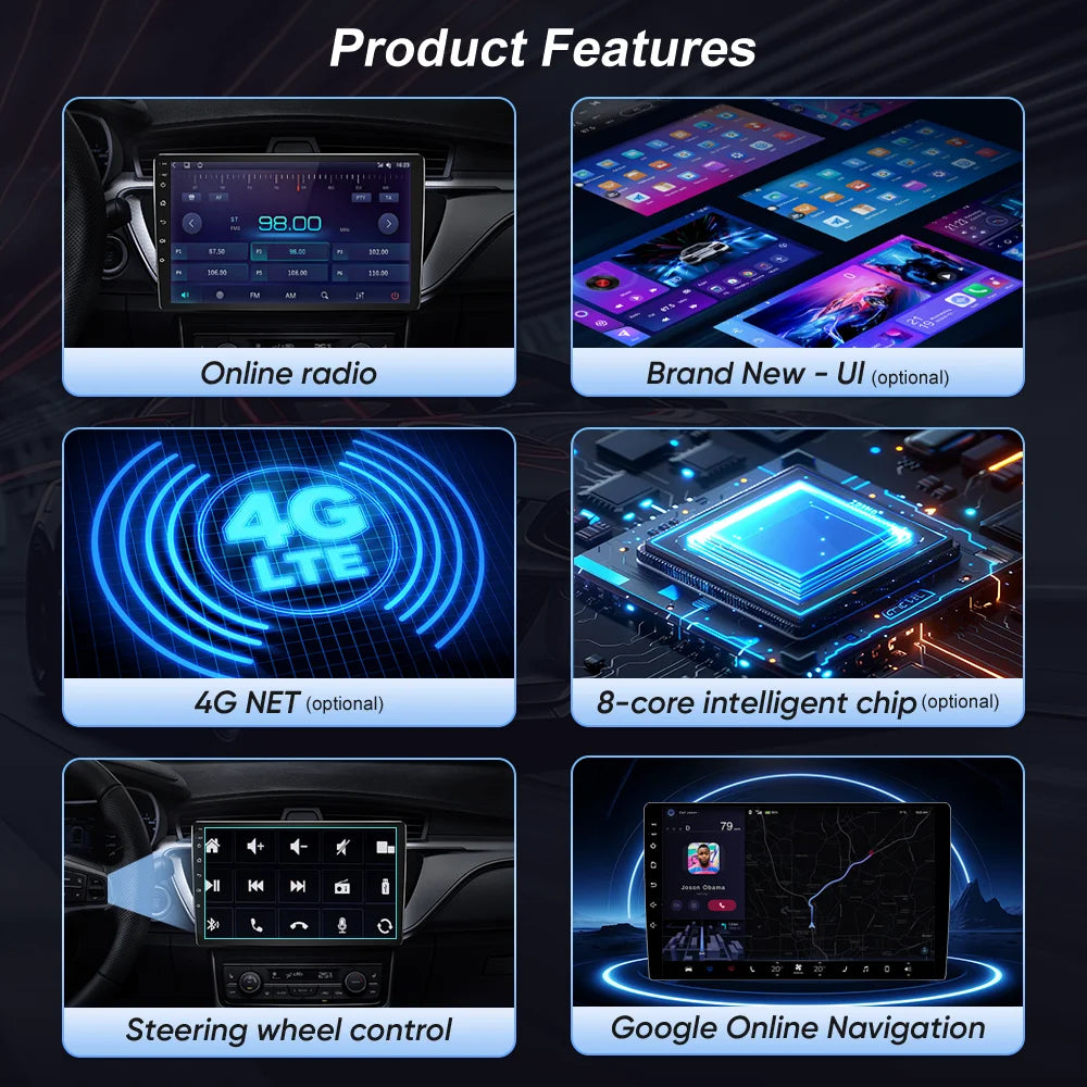 Android 15 Car Stereo GPS CarPlay for Opel Astra Vauxhall 2009-2015 - image 4
