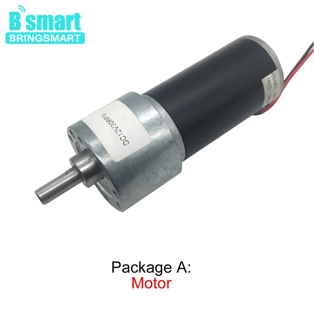 12V/24V DC Gear Motor, High Torque Reversible Reduction Motor