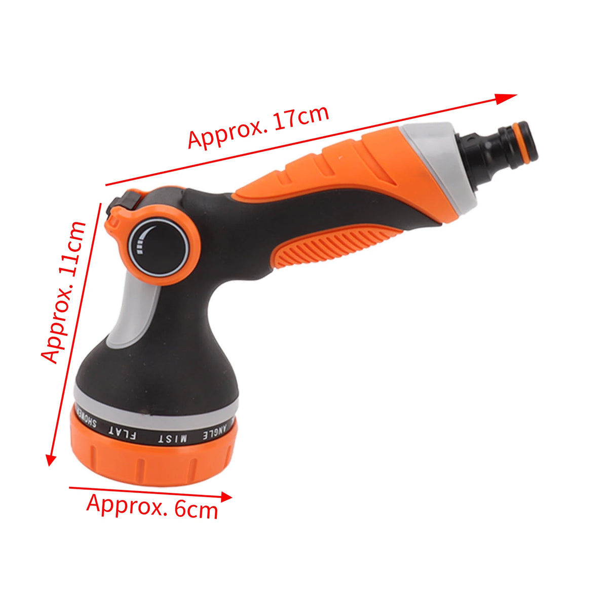 Garden Hose Nozzle Sprayer 10 Modes Heavy Duty Handheld Water Hose Nozzle High Pressure Garden Sprayer for Watering Plants Lawns