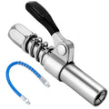 10000PSI Grease Gun Coupler Oil Pump Quick Release Grease Nozzle Injector Lubricating Oil Grease Gun Car Auto Repair Tool