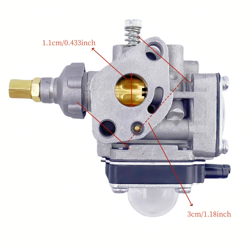 Carburetor for Kawasaki Brush Cutter TH43 TH48 TL43 TL33 - image 2