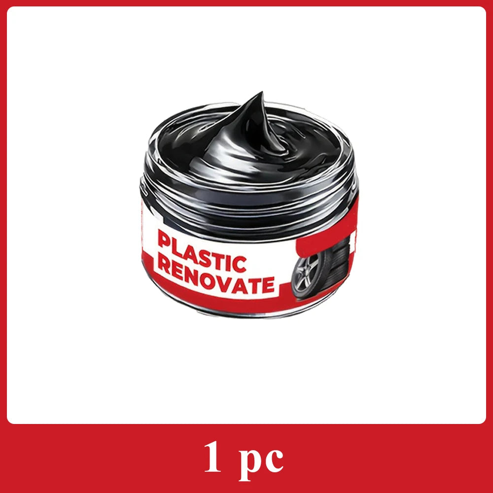 Car Interior Scratch Repair Paste for Black Plastic Dashboard Surfaces