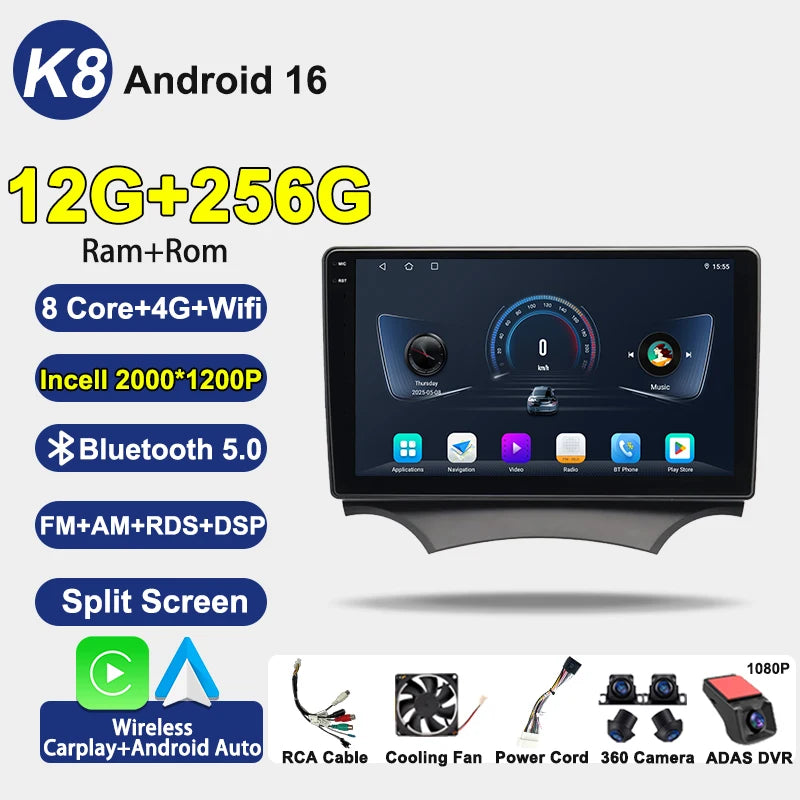 Ford Ka 9-Inch Multimedia Radio with GPS, Android Auto & CarPlay - image 18