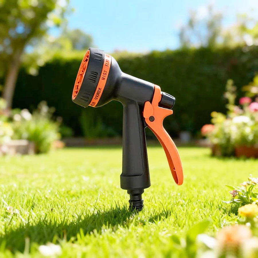 Garden Hose Nozzle 10 Function Car Wash High Pressure Water Spray Lawn Irrigation Spray Head, Vehicle Cleaning Tool Adjustable