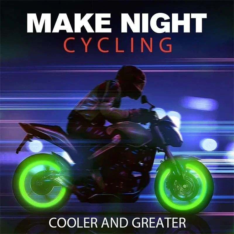 Glow in Dark Tire Valve Caps - Luminous Car Wheel Stem Covers - image 4