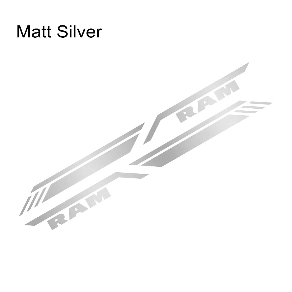 Custom Vinyl Bed Side Stripe Decals for Dodge RAM Trucks - image 14