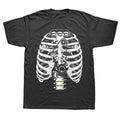 Funny Mechanic Car Engineer Skeleton T Shirts Graphic Cotton Streetwear Short Sleeve Birthday Gifts Summer Style T-shirt Men