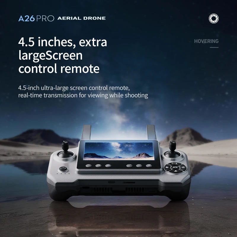Lenovo A26 Pro Drone 4K Triple Camera FPV Foldable RC Quadcopter - image 2