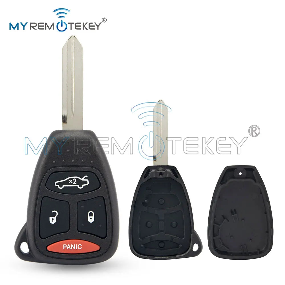 Replacement Key Shell Case for Chrysler Dodge Jeep (2-6 Button) - image 12