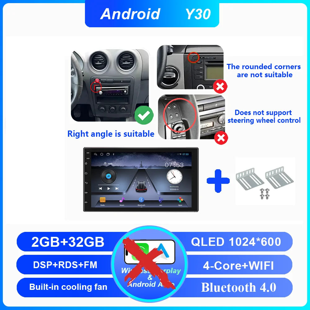 7-Inch Android Car Radio with CarPlay & Android Auto for Seat Ibiza - image 13