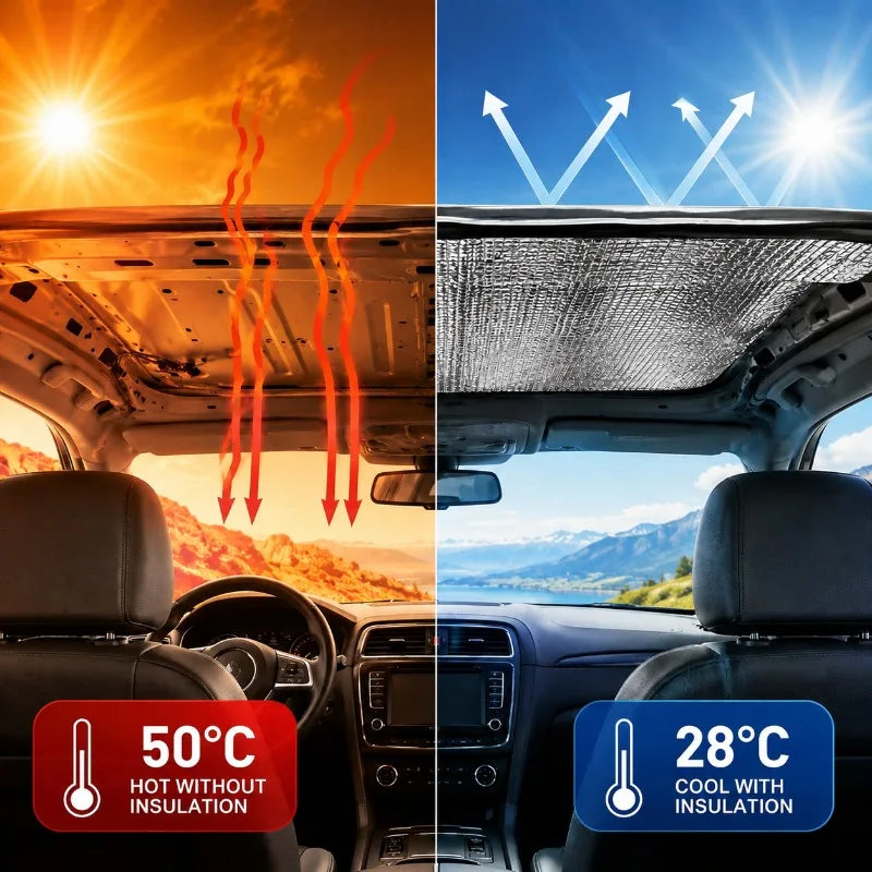 Self adhesive sound deadening foam roll, aluminium foil insulation for car and wall