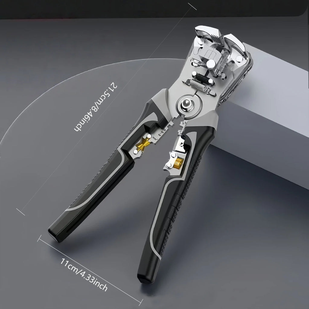 Adjustable Automatic Wire Stripper & Crimping Pliers