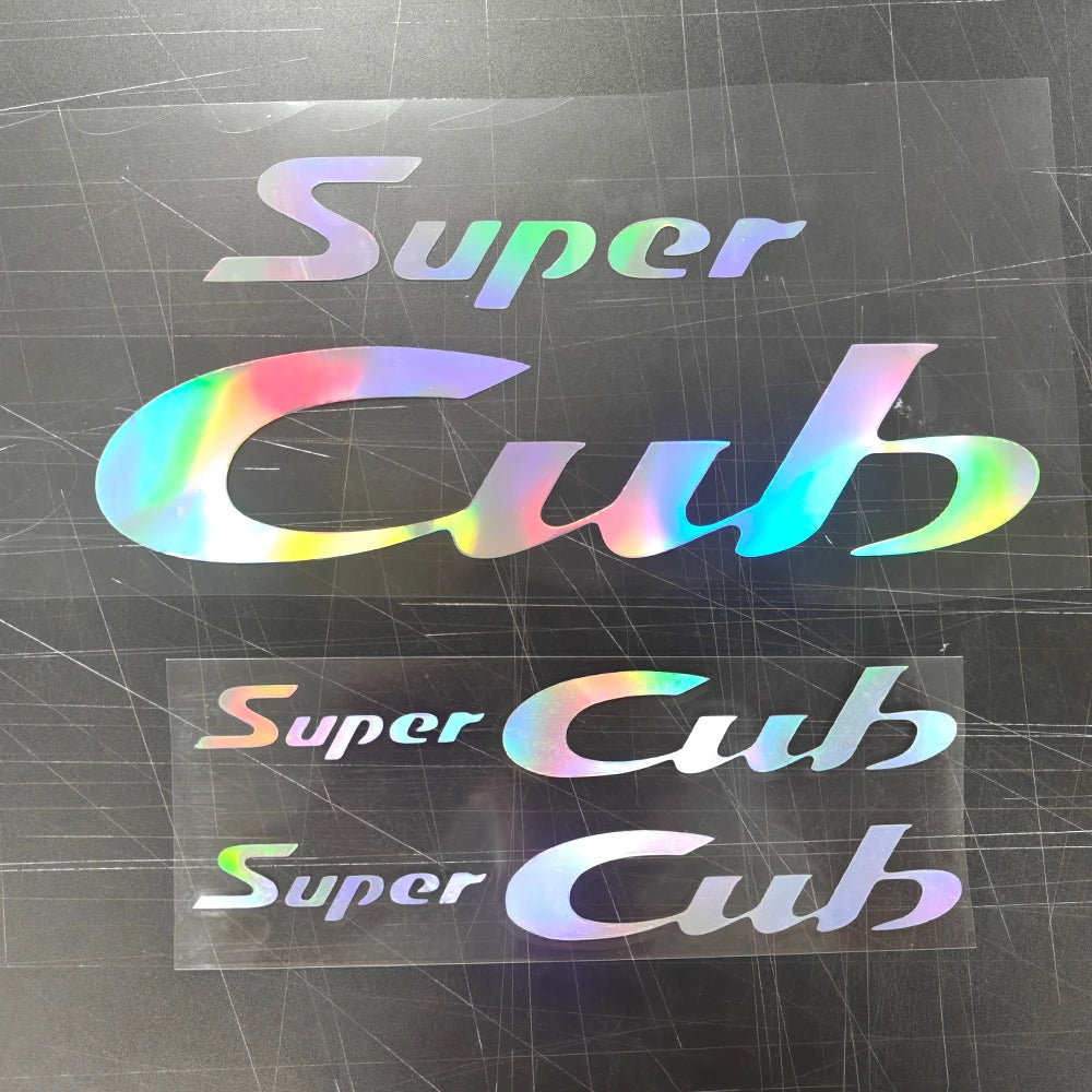 Motorcycle Vinyl Decals for Honda Super Cub 110, C125 and CT125 - view 2