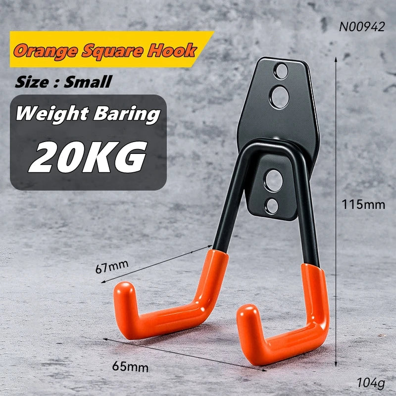 Heavy Duty Wall Mount Garage Utility Hooks for Tool Storage
