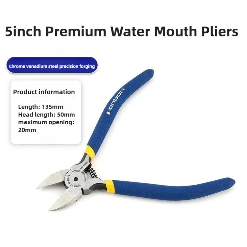 5/6 Inch Professional Cutting Pliers Wire Stripping Tool Side Cutter for Cable