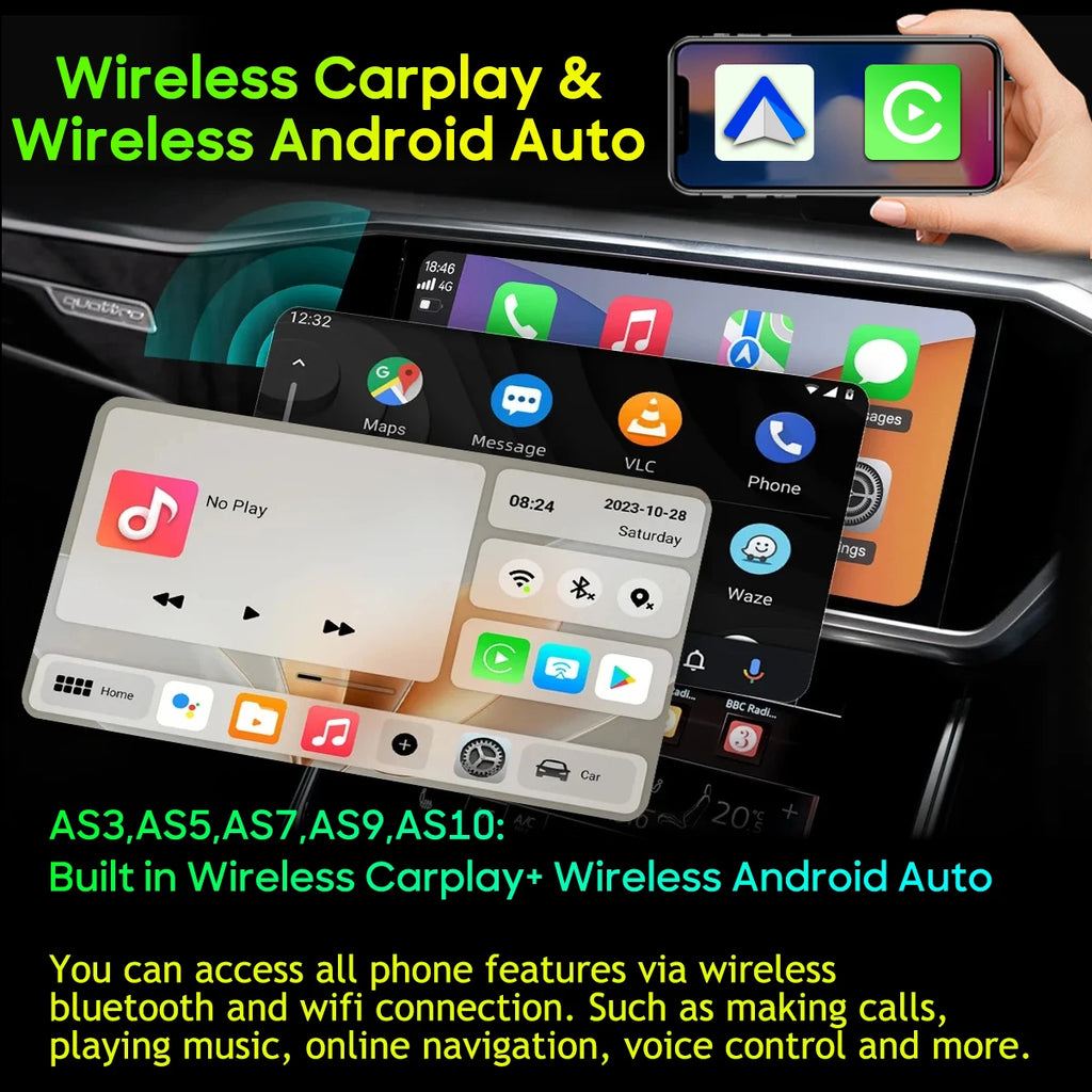 Ford S-Max Galaxy 2006-2015 9 Inch CarPlay Android Auto Player - image 3