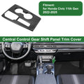 UXCELL Central Control Gear Shift Panel Trim Cover for Honda Civic 11th Gen 2022-2025