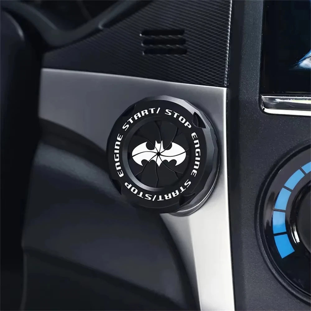 Rotating Start Stop Button Protective Cap for Car and Motorcycle - view 8