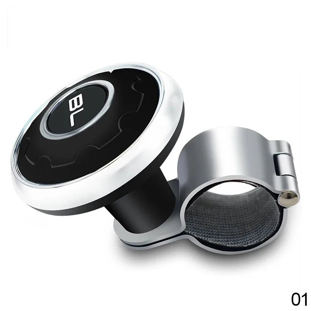 Steering Wheel Spinner Knob with Clamp for Cars & Trucks, Universal