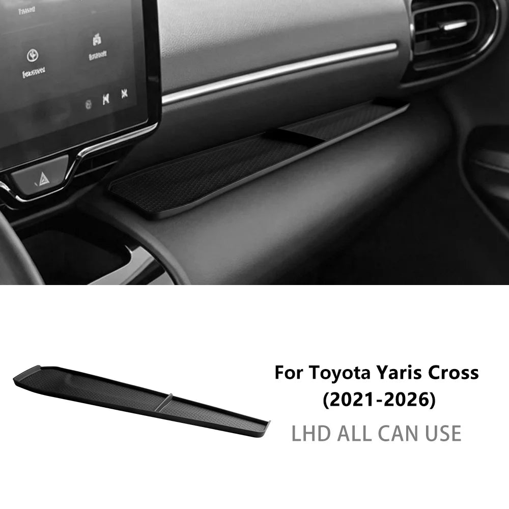 Passenger Side Dashboard Storage Tray for Toyota Yaris Cross 2021-2026