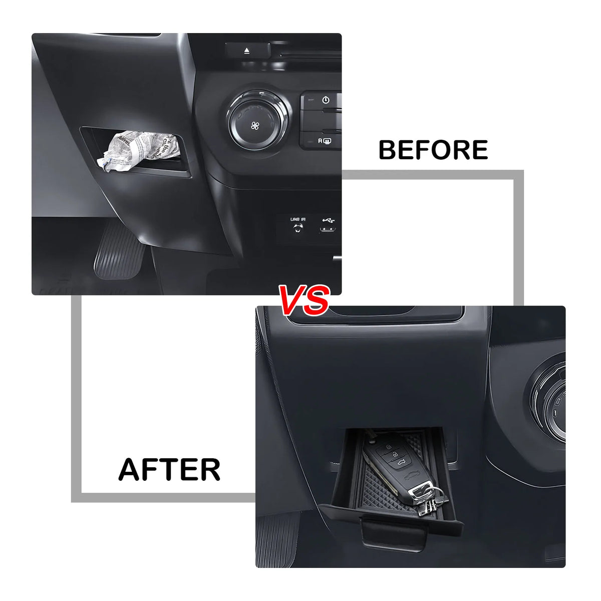 Center Console Drawer Storage Box for Ford F-150 (2015-2020)