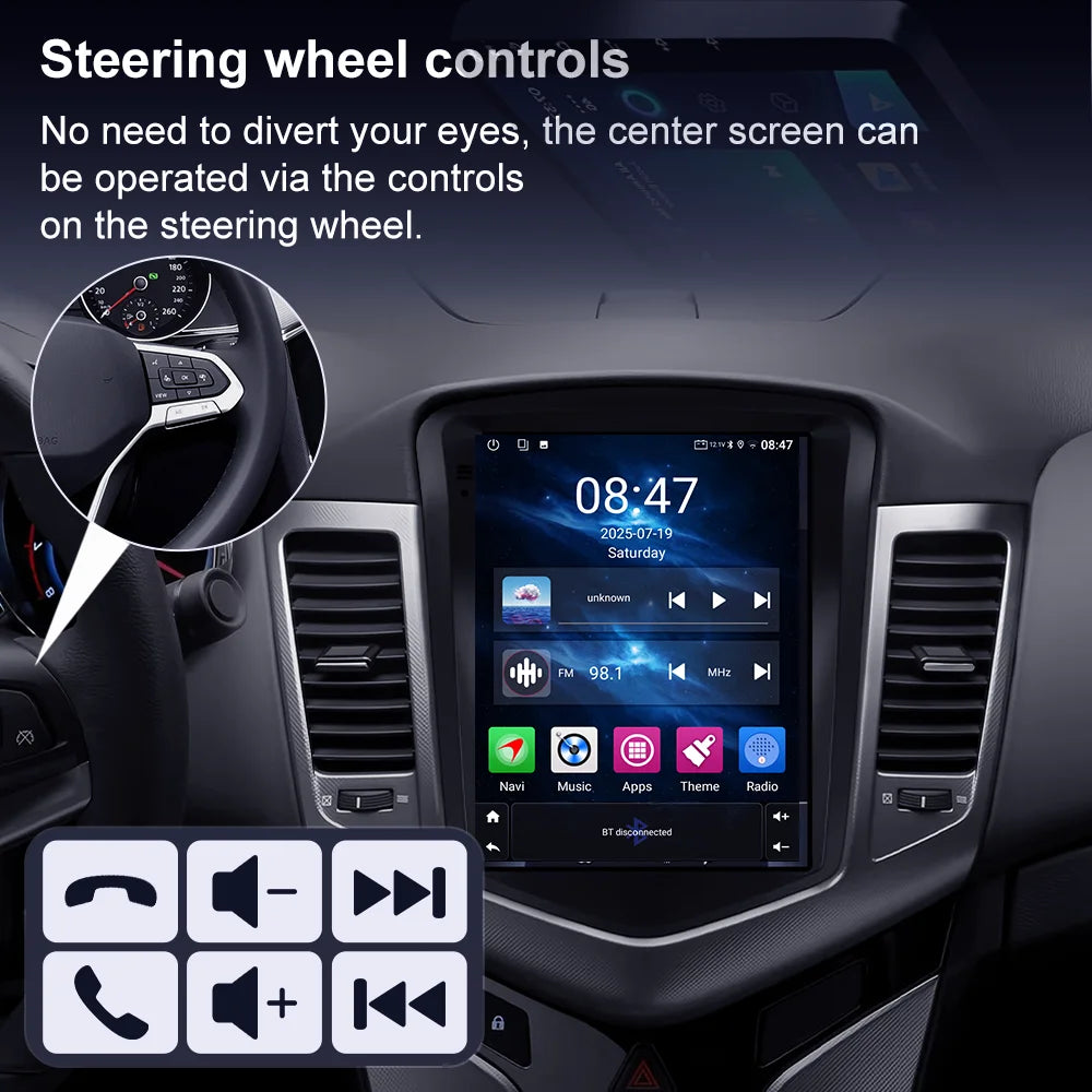 Android 16 Car Stereo for Chevy Cruze (2008-2012) - image 4
