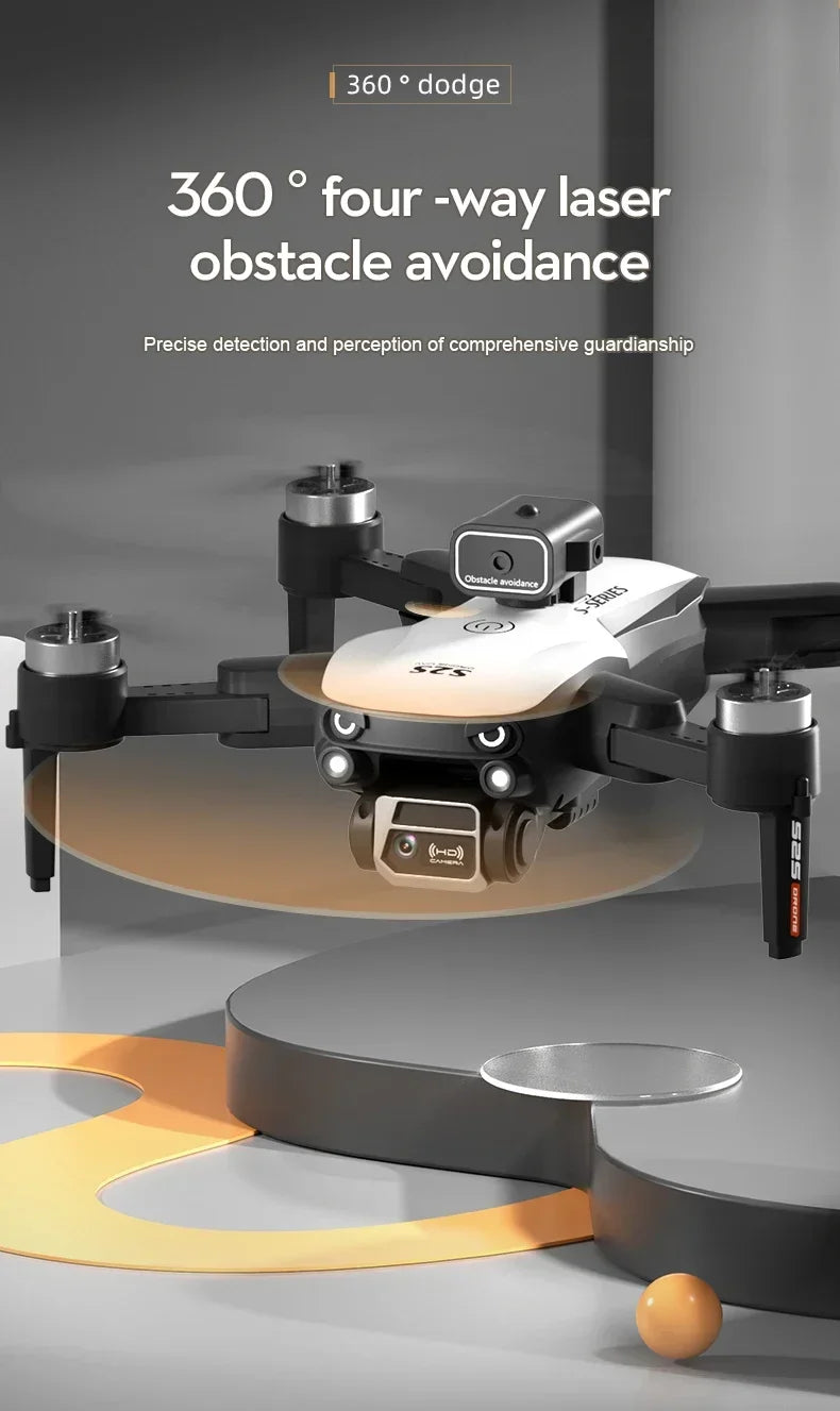 S2S 8K Foldable Drone - Dual Camera, Brushless, Obstacle Avoidance - image 12
