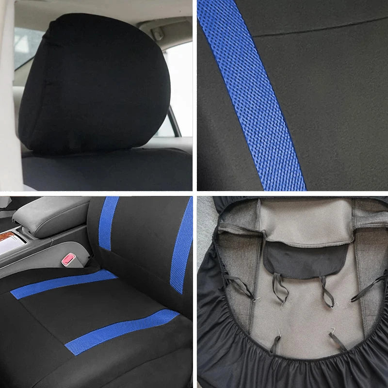 Breathable Air Mesh Car Seat Covers, Front or Full Set