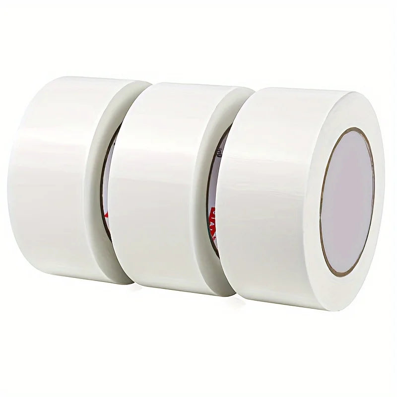 Heavy Duty White Duct Tape, 2 Inches X 10 Yards, 8.27 Mil Thickness, Strong, Flexible, No Residue, for Repairs, Industrial