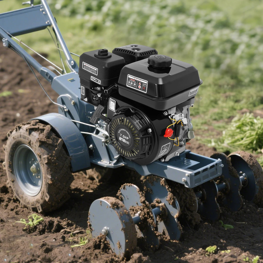 7.5HP 212cc 4-Stroke Gas Engine with Pull Start