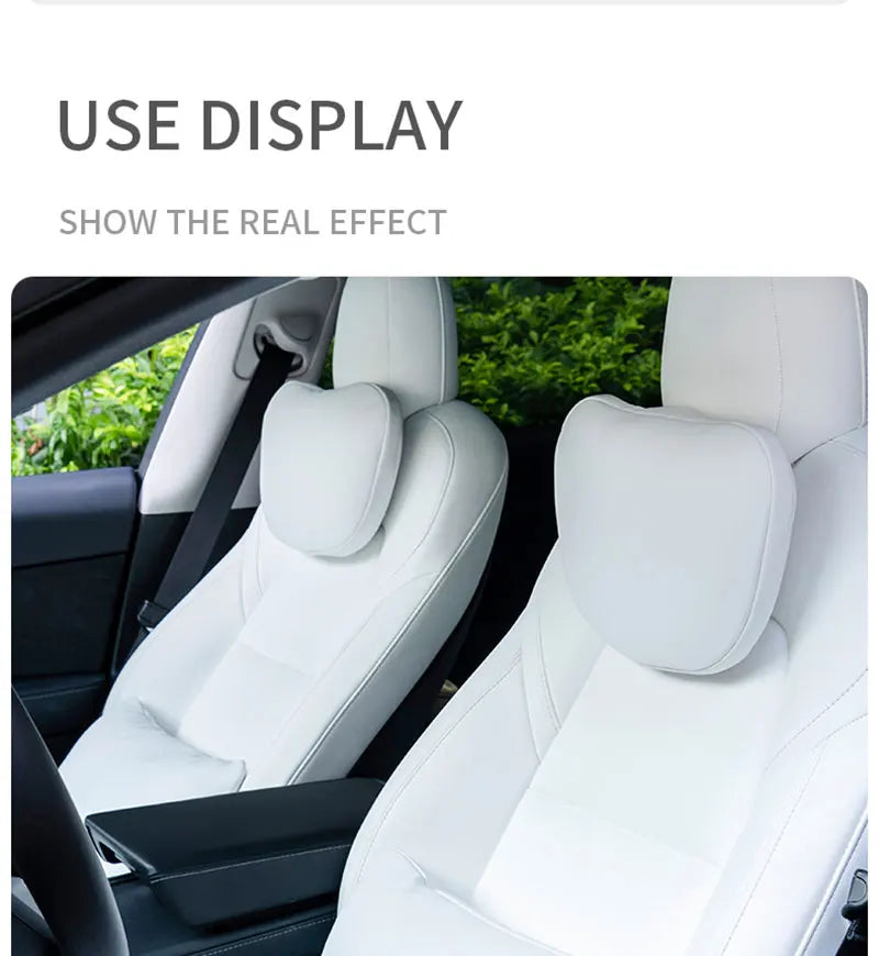 Car Headrest Neck Pillow for Model 3 and Model Y