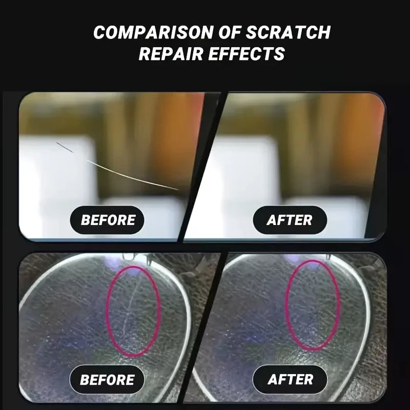 Car Glass Polish & Scratch Remover - Restores Clarity (30g) - image 6