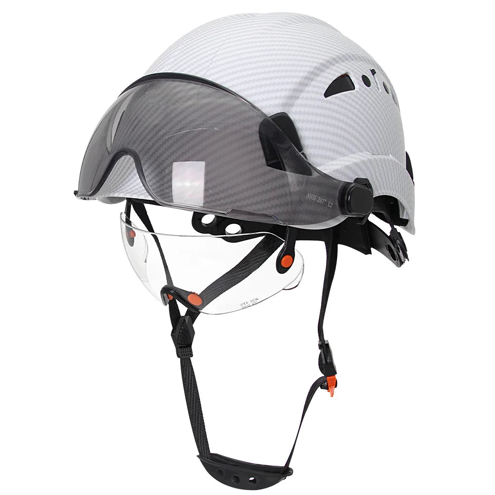 ABS Safety Helmet with Goggles & Visor, ANSI (CR08) - image 60